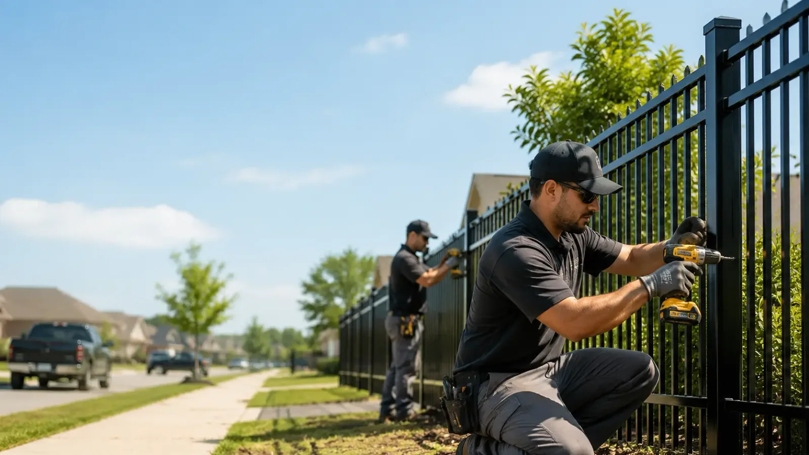 Metal Fence Installation in Covington, PA